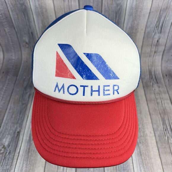 MOTHER The 10-4 Trucker Hat The Flag White - SnapBack Vintage Inspired O/S main image 6